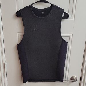 O'Neill Charcoal And Black Sleeveless Neoprene Vest